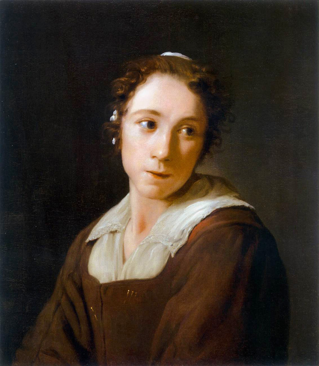 a young maidservant
